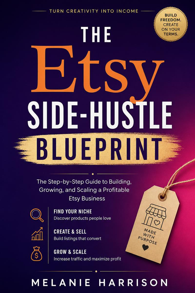 The Etsy Side-Hustle Blueprint book cover